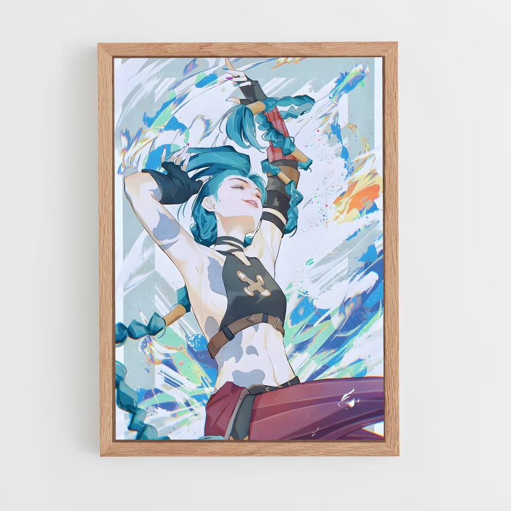 Poster Jinx lol – affiche League Of Legends (vue 4)